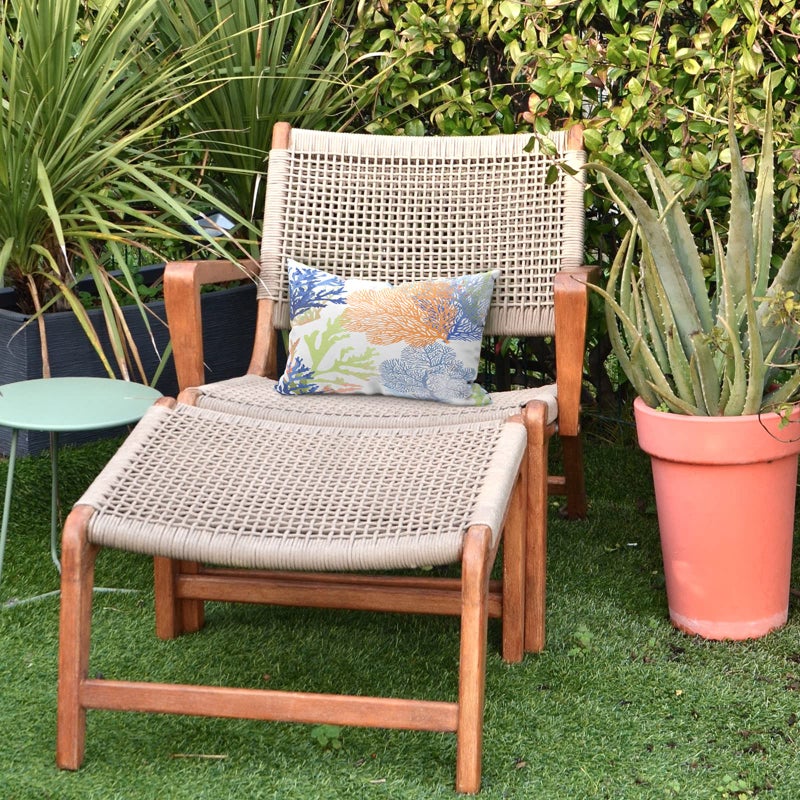 LVTXIII Set of 2 Patio Lumbar Pillows  12 x20  Fade Resistant Outdoor Lumbar Pillow with Inners  Fluffy Decorative Garden Lumbar Cushions for Home Patio Coach Sofa Use  Palm Green - Image 4